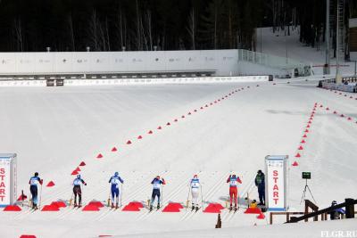Рязанский лыжник выступил в спринте первенства России в Тюмени